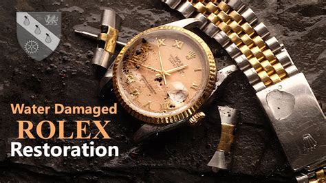 water damaged rolex|ladies rolex water problems.